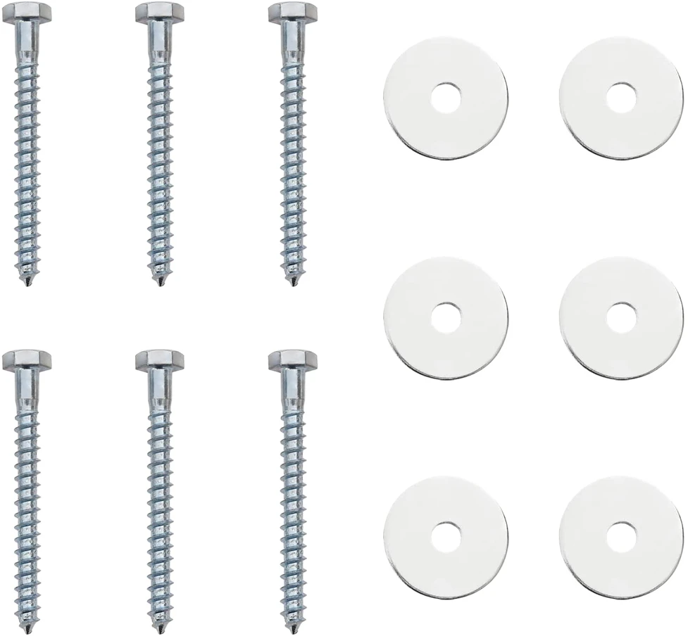 Žemės inkaras 6 vnt. Cinkuotas metalas Sidabrinė