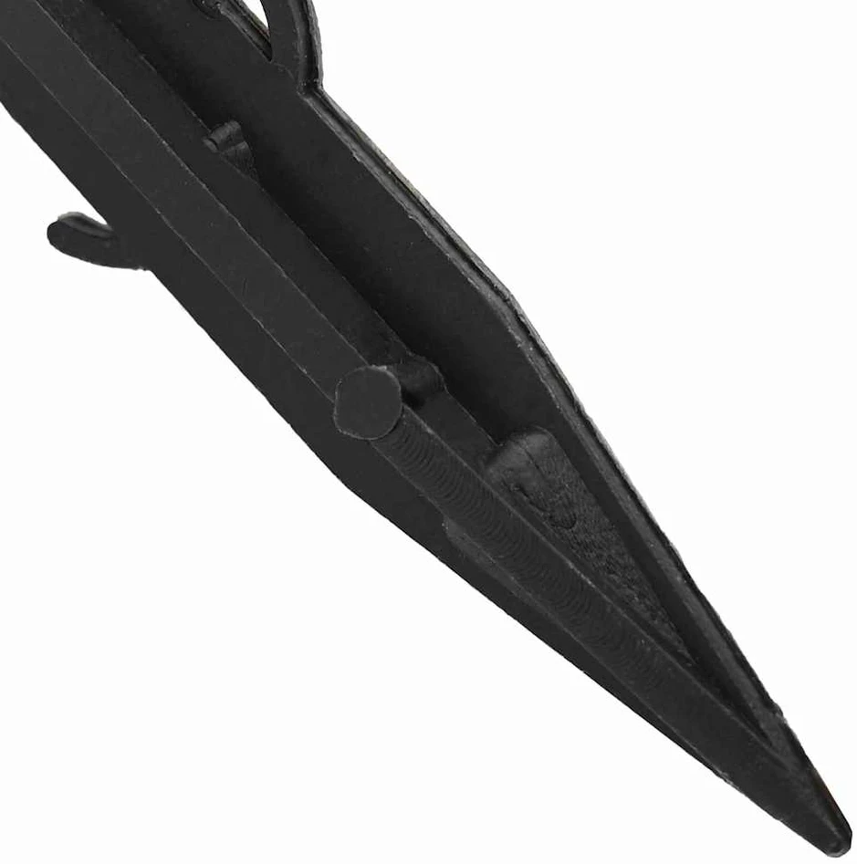 Žemės kuolai 100 vnt. Juoda Ø3 x 11 cm Plastmasė