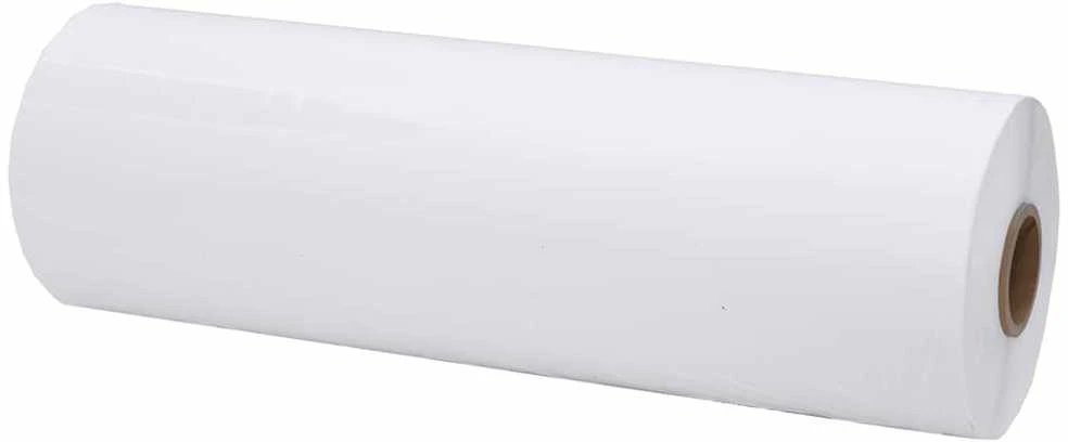 Žemės ūkio tampri plėvelė, balta, 25 µm, 75 cm x 1500 m