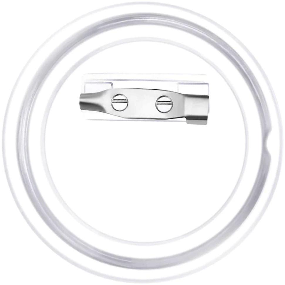 Ženkliukų rinkinys su smeigtukais, 100vnt., akrilas, 44mm