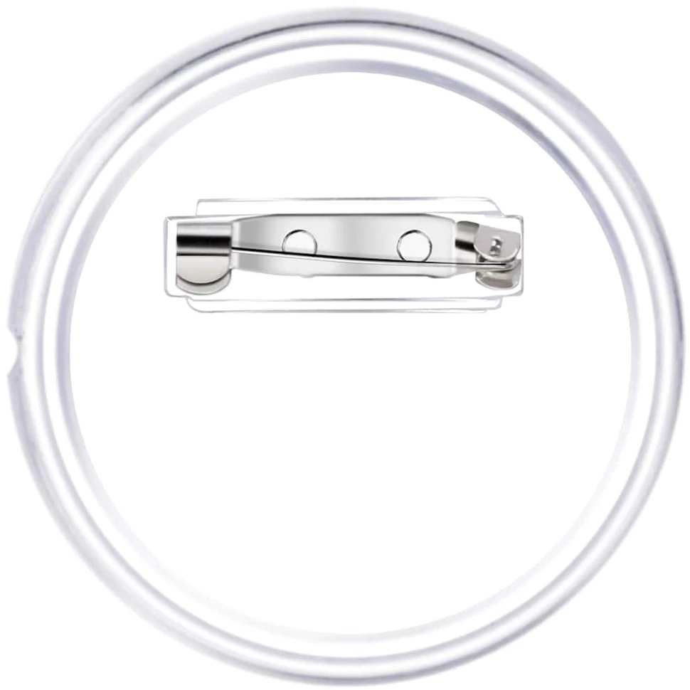 Ženkliukų rinkinys su smeigtukais, 100vnt., akrilas, 44mm