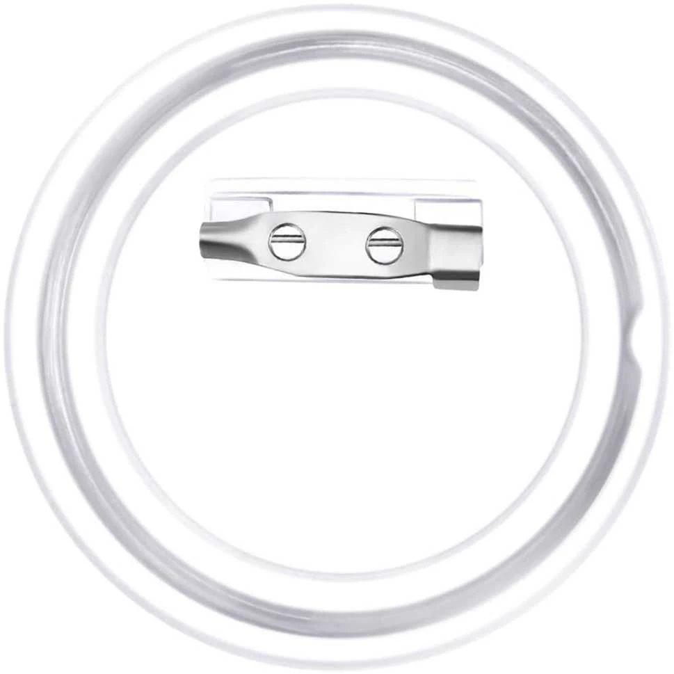 Ženkliukų rinkinys su smeigtukais, 100vnt., akrilas, 58mm