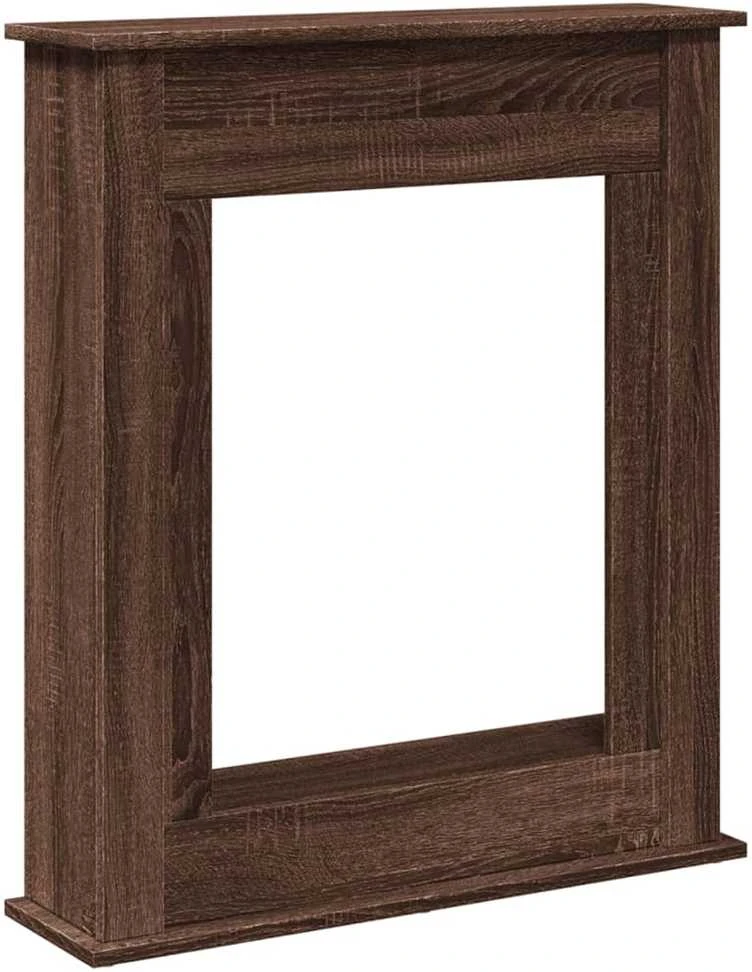 Židinio apvadas, rudas ąžuolo, 75x20x87,5cm, apdirbta mediena