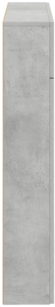 Židinio rėmas Betono pilka 102 x 18 x 100,5 cm Apdirbta mediena