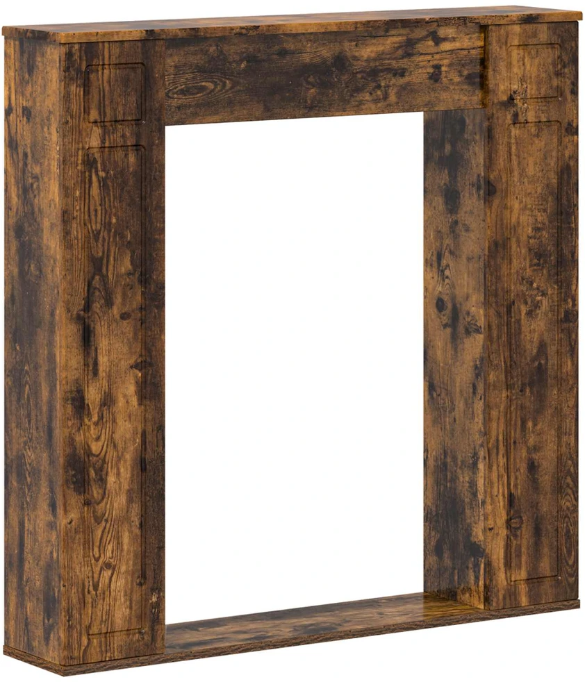 Židinio rėmas Dūminio ąžuolo 100 x 20 x 100 cm Apdirbta mediena