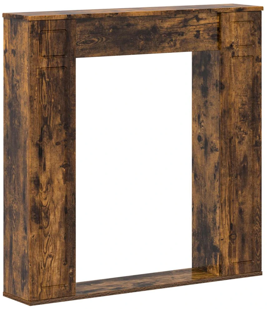 Židinio rėmas Dūminio ąžuolo 100 x 20 x 100 cm Apdirbta mediena