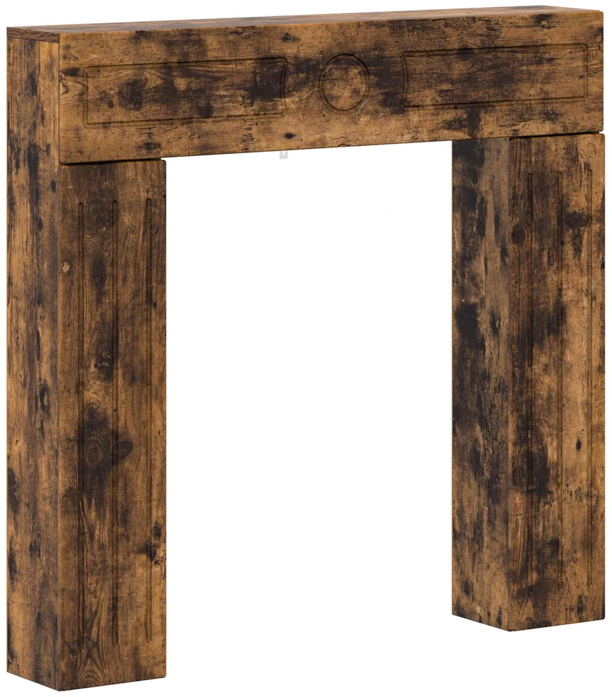 Židinio rėmas Dūminio ąžuolo 102 x 18 x 100,5 cm