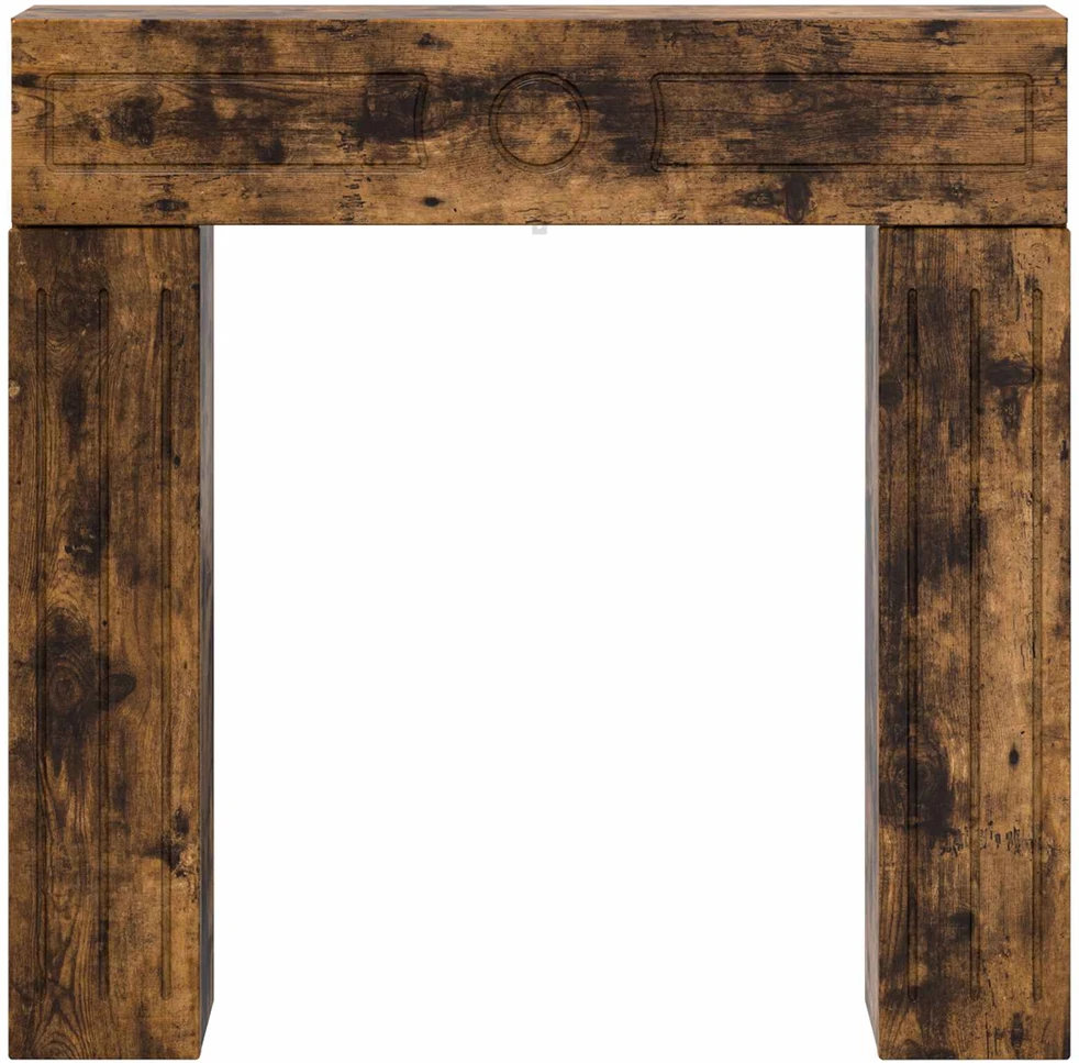 Židinio rėmas Dūminio ąžuolo 102 x 18 x 100,5 cm