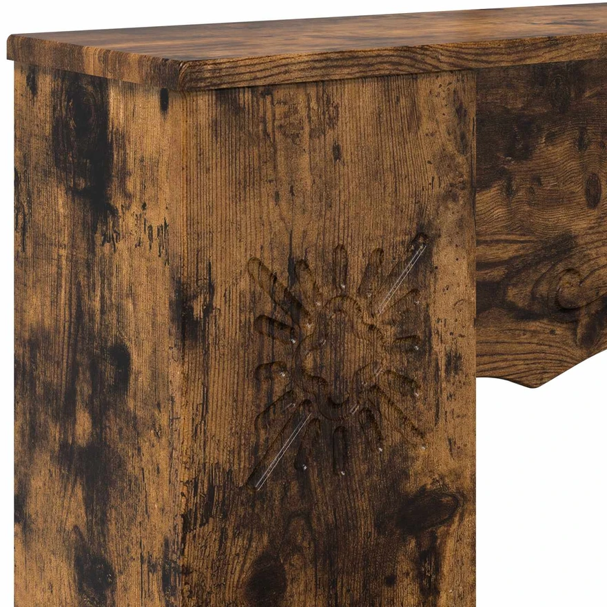Židinio rėmas Dūminio ąžuolo 102 x 20 x 102 cm Apdirbta mediena