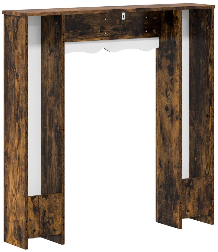 Židinio rėmas Dūminio ąžuolo 102 x 20 x 102 cm Apdirbta mediena