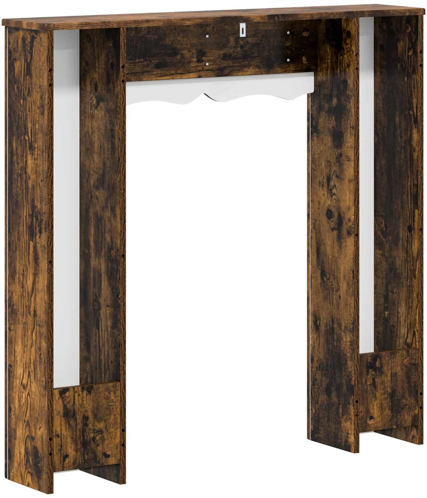 Židinio rėmas Dūminio ąžuolo 102 x 20 x 102 cm Apdirbta mediena