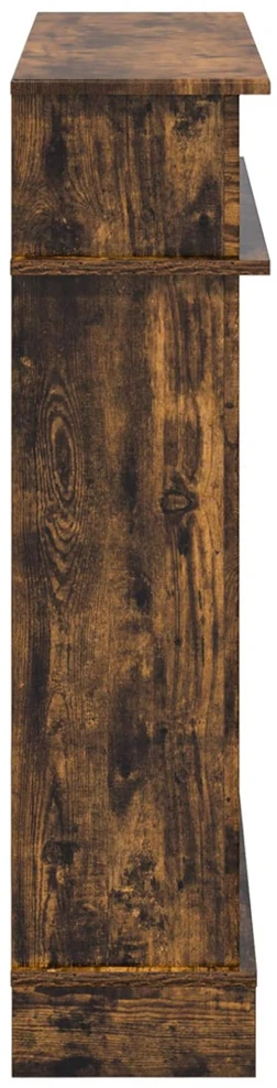 Židinio rėmas Dūminio ąžuolo 102 x 26 x 100 cm Apdirbta mediena