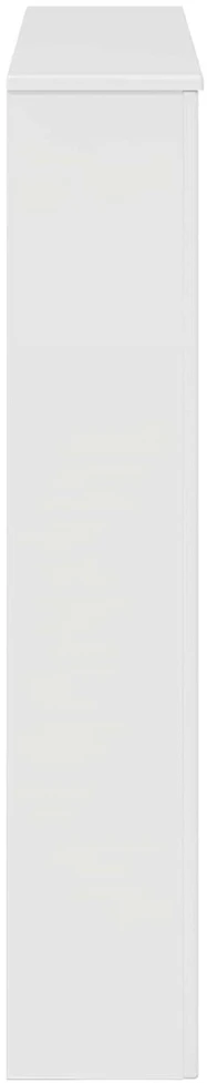 Židinio rėmas Itin blizgi balta 102 x 20 x 102 cm