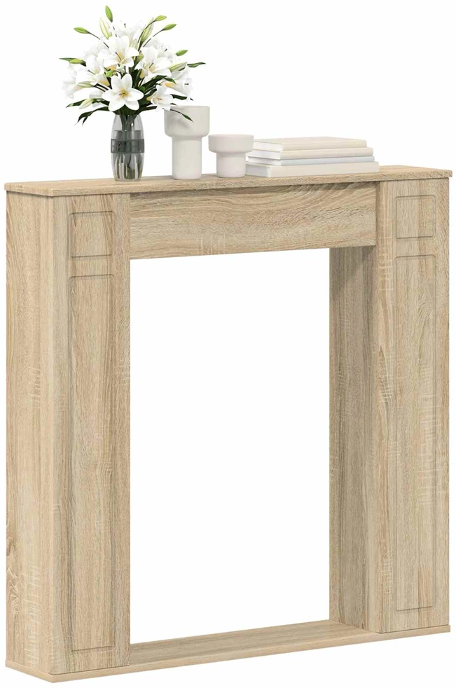 Židinio rėmas Sonoma ąžuolas 100 x 20 x 100 cm Apdirbta mediena
