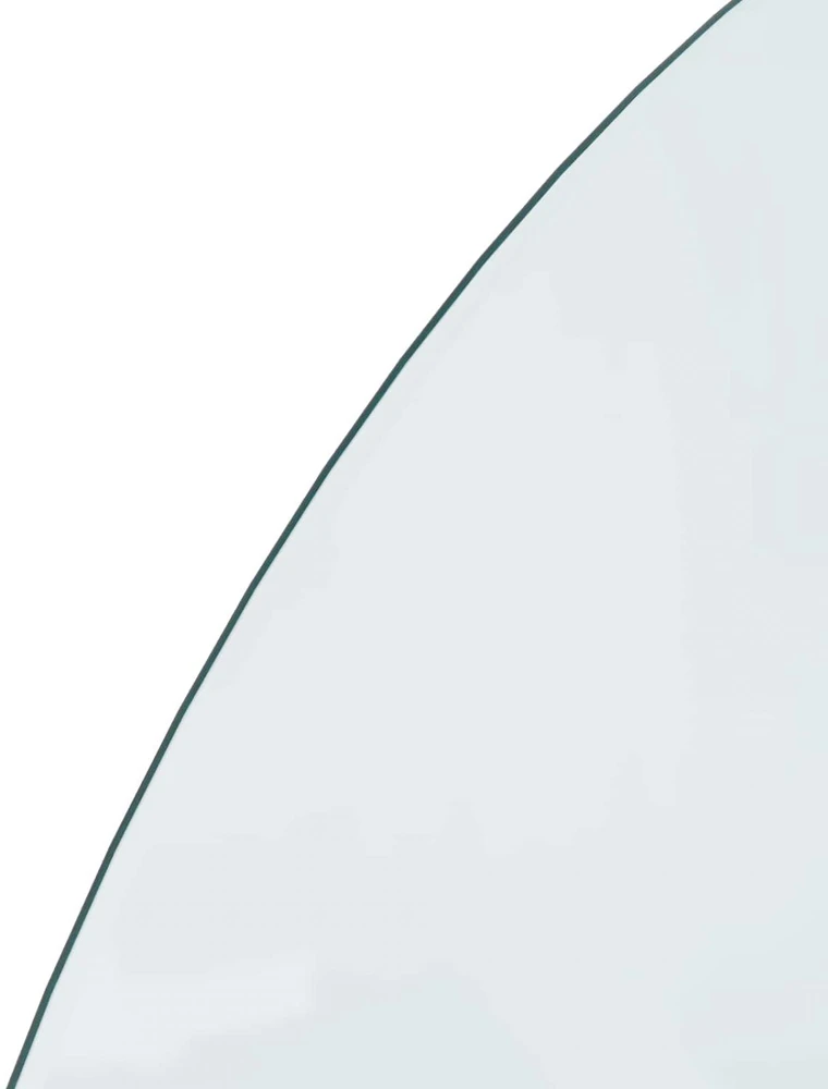 Židinio stiklo plokštė Skaidrus 1000 x 500 mm Stiklas