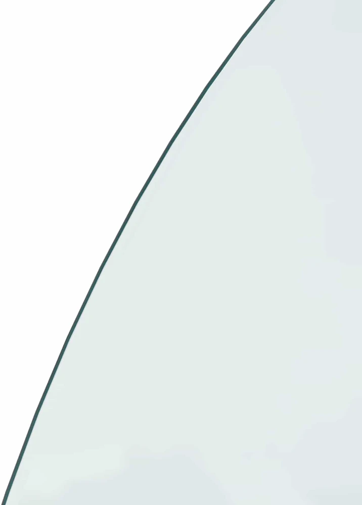 Židinio stiklo plokštė Skaidrus 1000 x 600 mm Stiklas