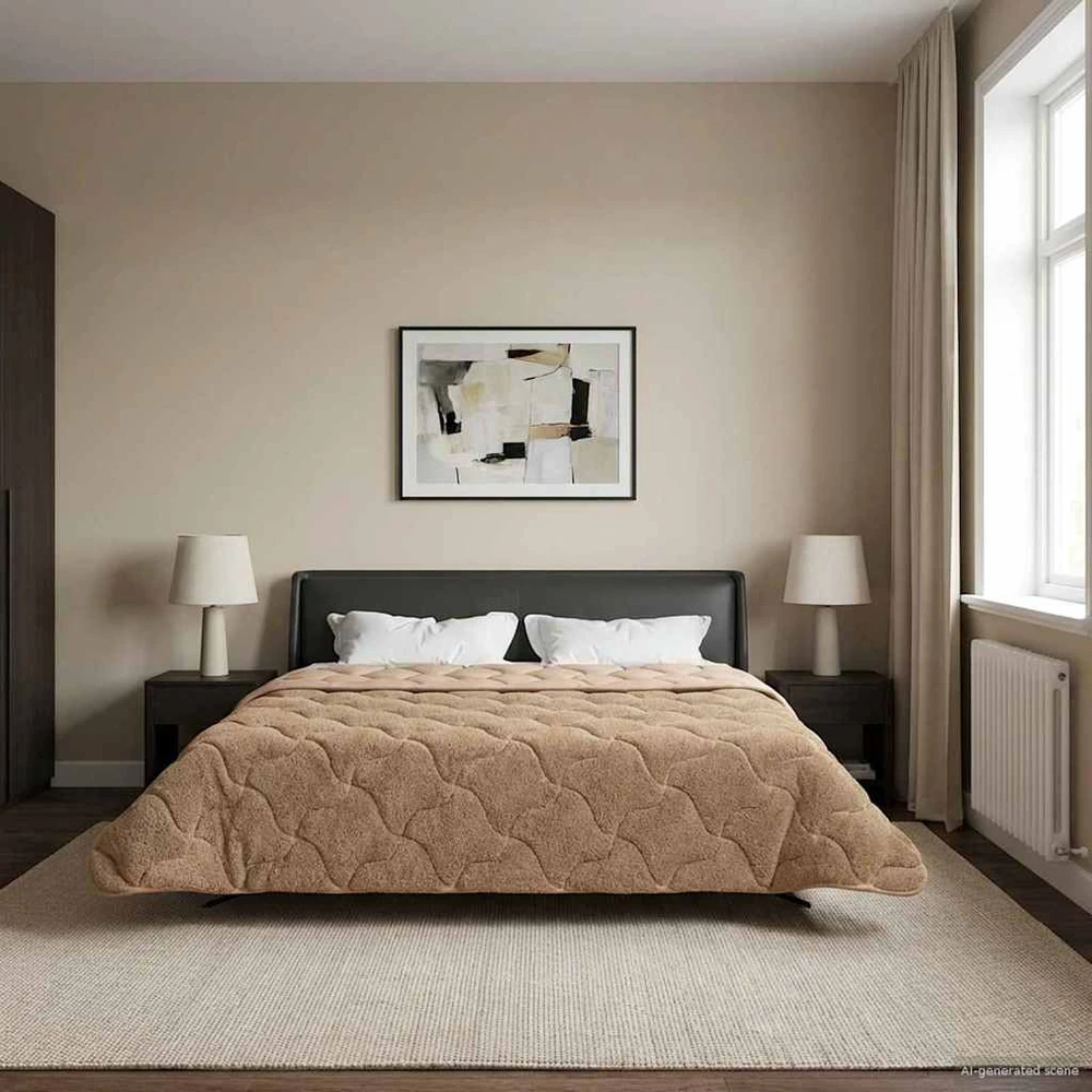 Žiemos antklodė 200 x 220 cm Žiema Tortora Kvėpuojantis