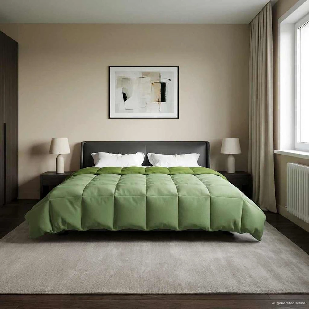 Žiemos antklodė 220 x 260 cm Žiema Žalia Kvėpuojantis