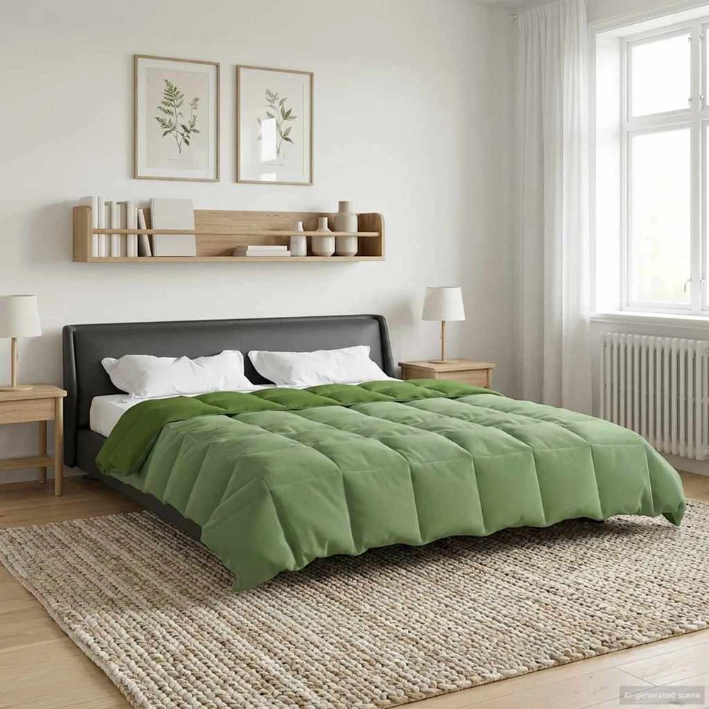 Žiemos antklodė 240 x 260 cm Žiema Žalia Kvėpuojantis