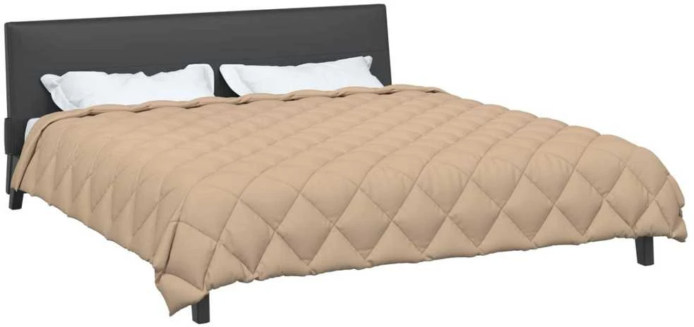 Žiemos antklodė 200 x 220 cm 450 gsm Taupe