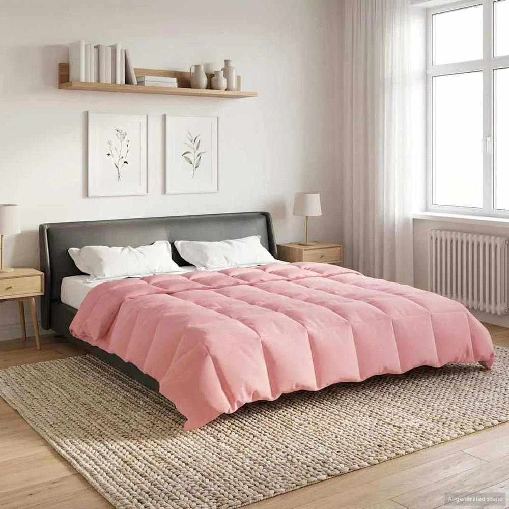 Žiemos antklodė 200 x 200 cm Žiema Rožinė Kvėpuojantis