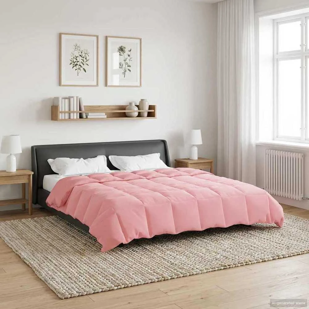 Žiemos antklodė 240 x 260 cm Žiema Rožinė Kvėpuojantis