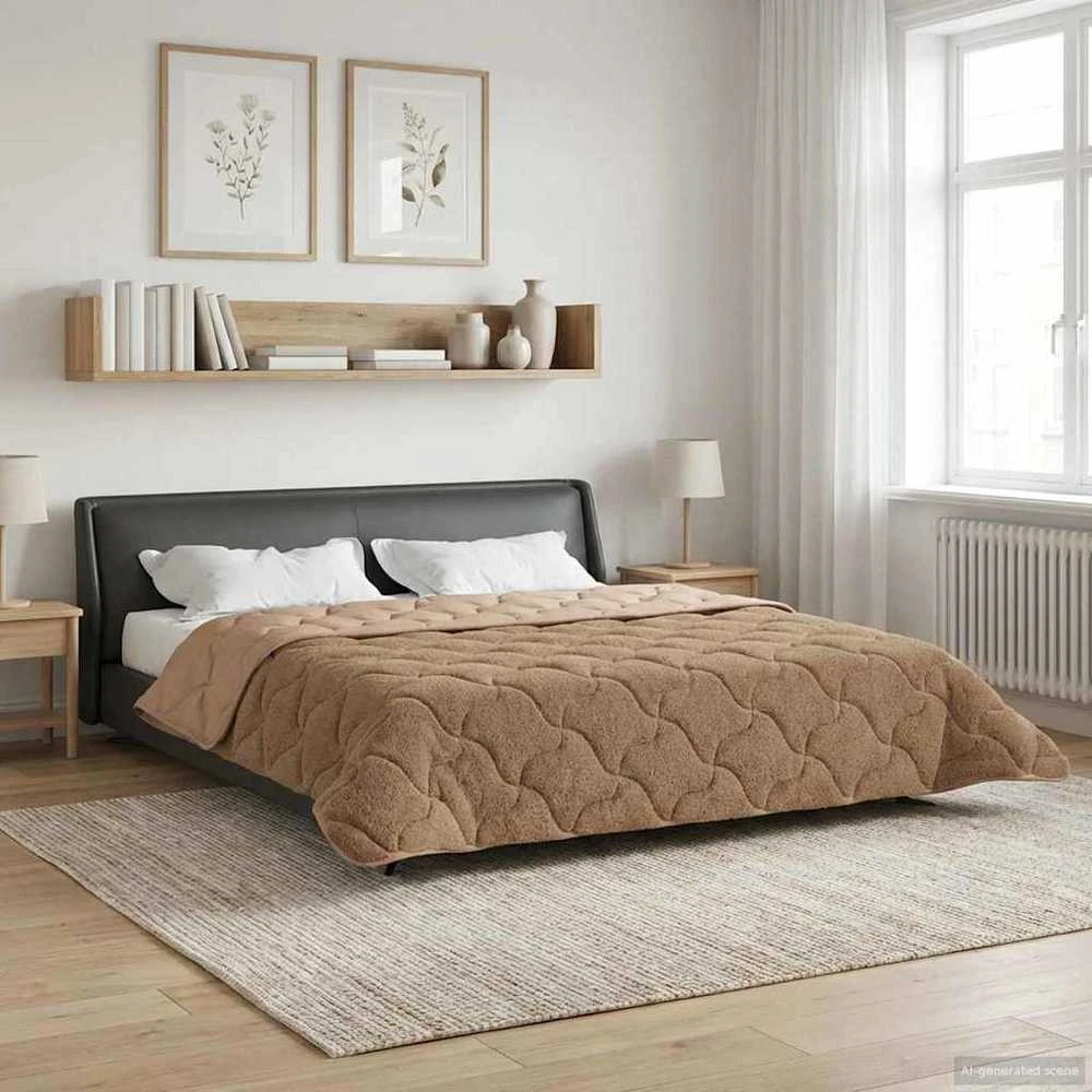 Žiemos antklodė 200 x 200 cm Žiema Tortora Kvėpuojantis