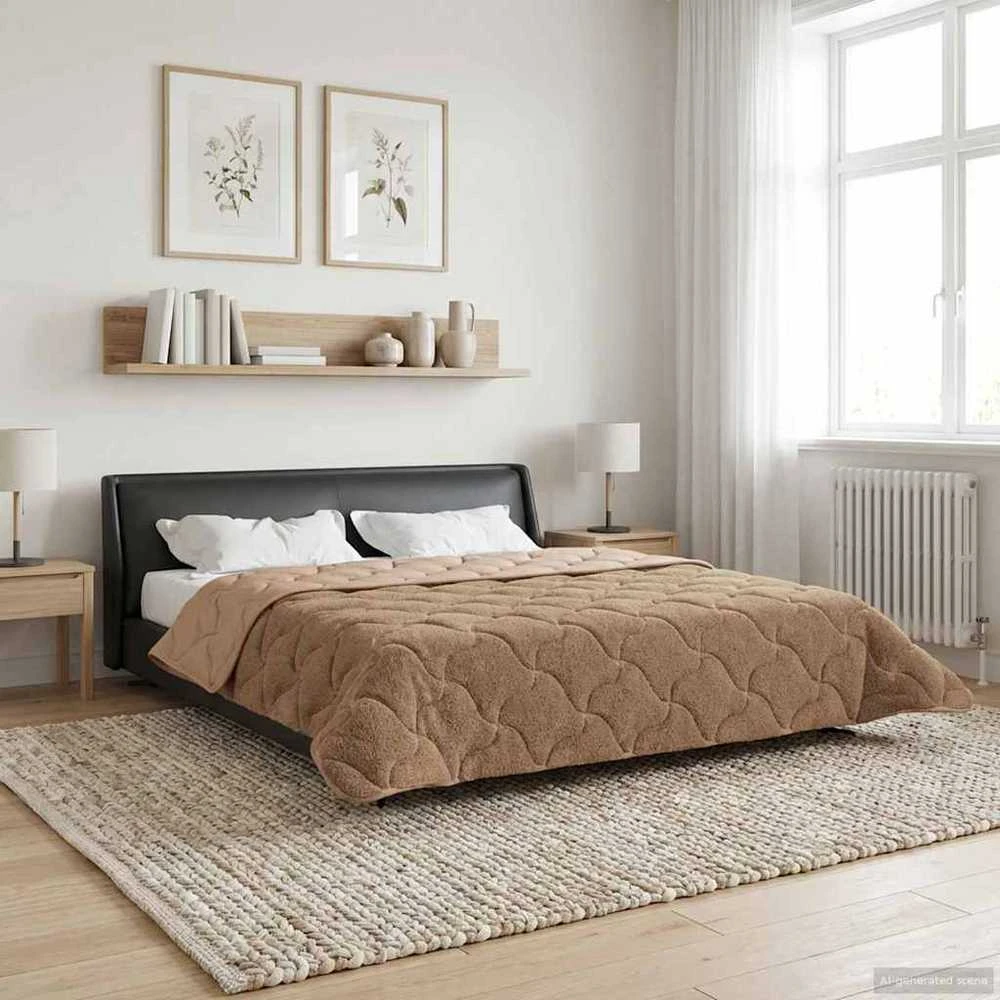 Žiemos antklodė 200 x 220 cm Žiema Tortora Kvėpuojantis