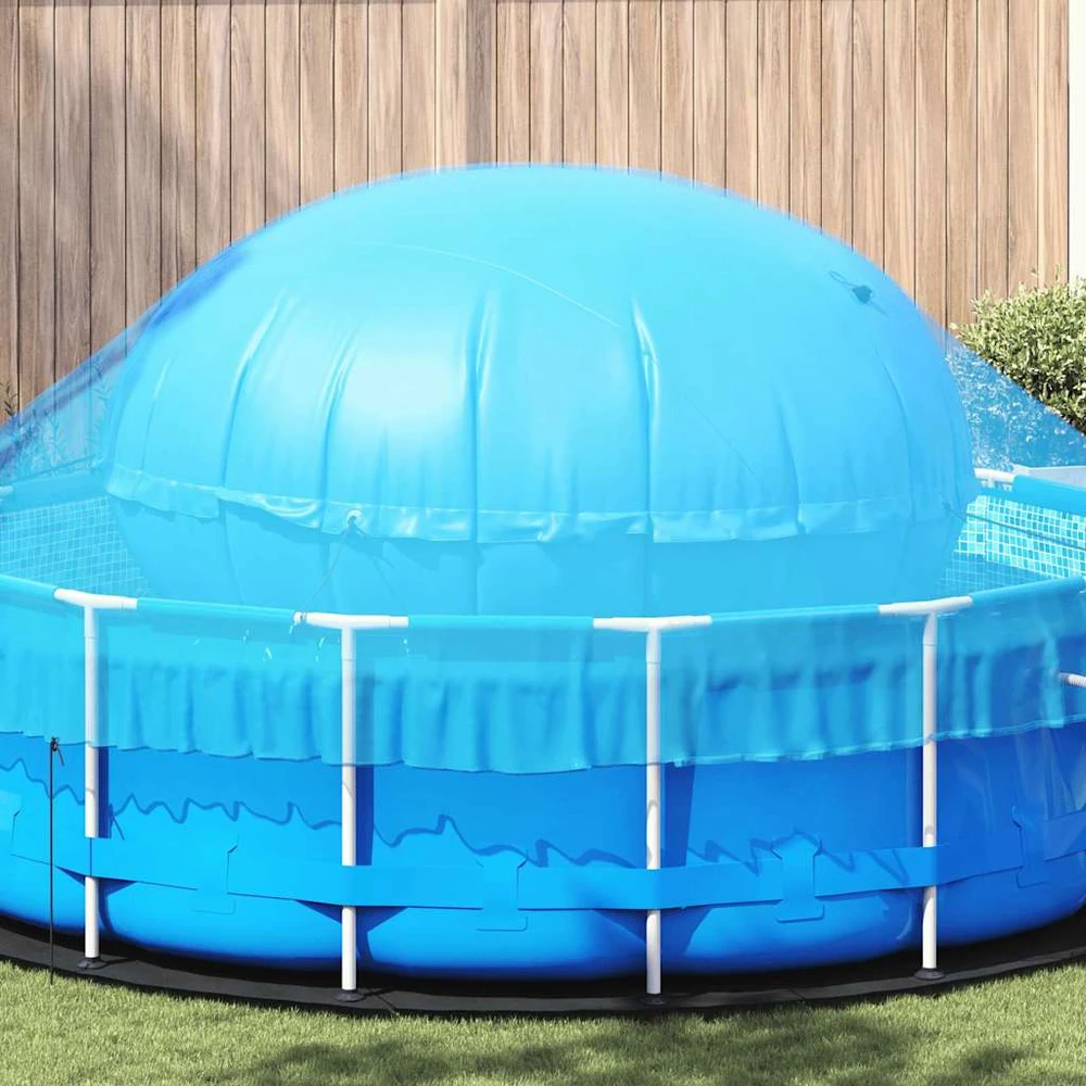 Žiemos baseino pagalvė Mėlyna Ø 310 x 180 cm PVC