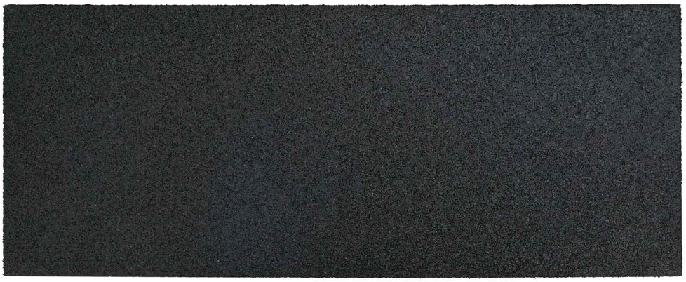Žingsnių akmuo 6 vnt. Juodas 60,5 x 25 x 2 cm Guma