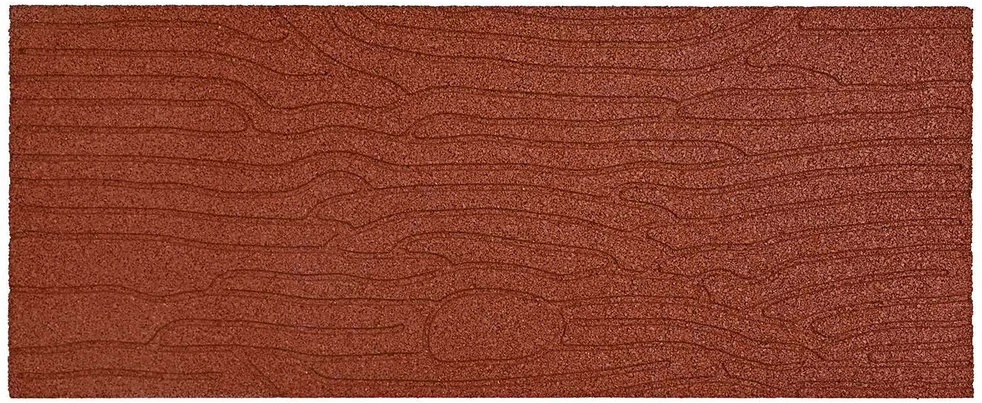 Žingsnių akmuo 6 vnt. Raudona 60,5 x 25 x 2 cm Guma