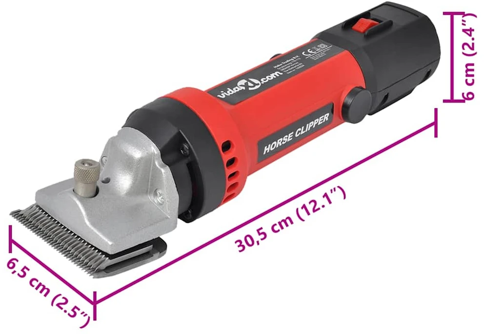 Žirgų kirpimo mašinėlės rinkinys, 6 dalių, 550W