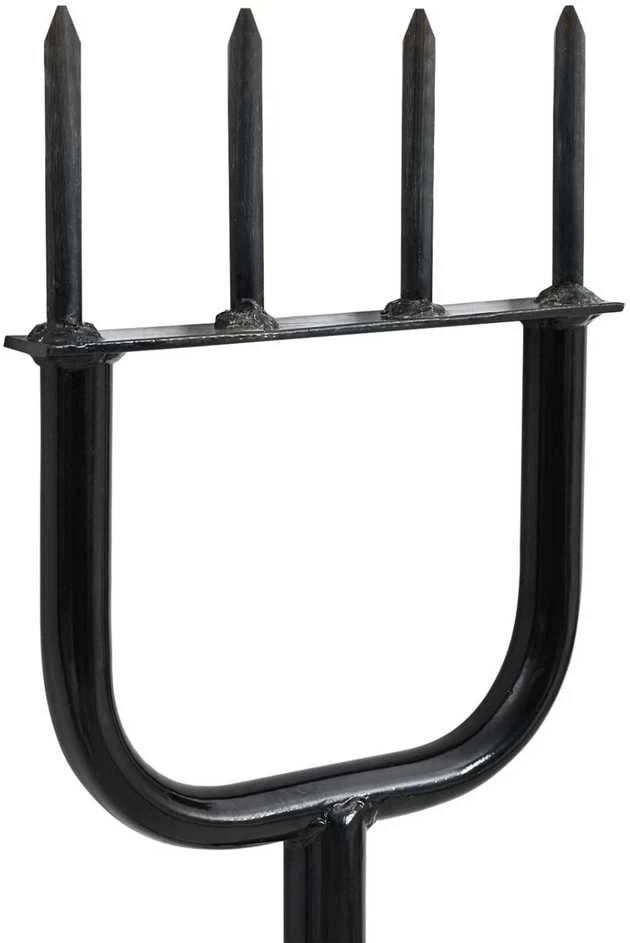Žolės aeratorius Juodas 95 x 27 cm Plastmasė