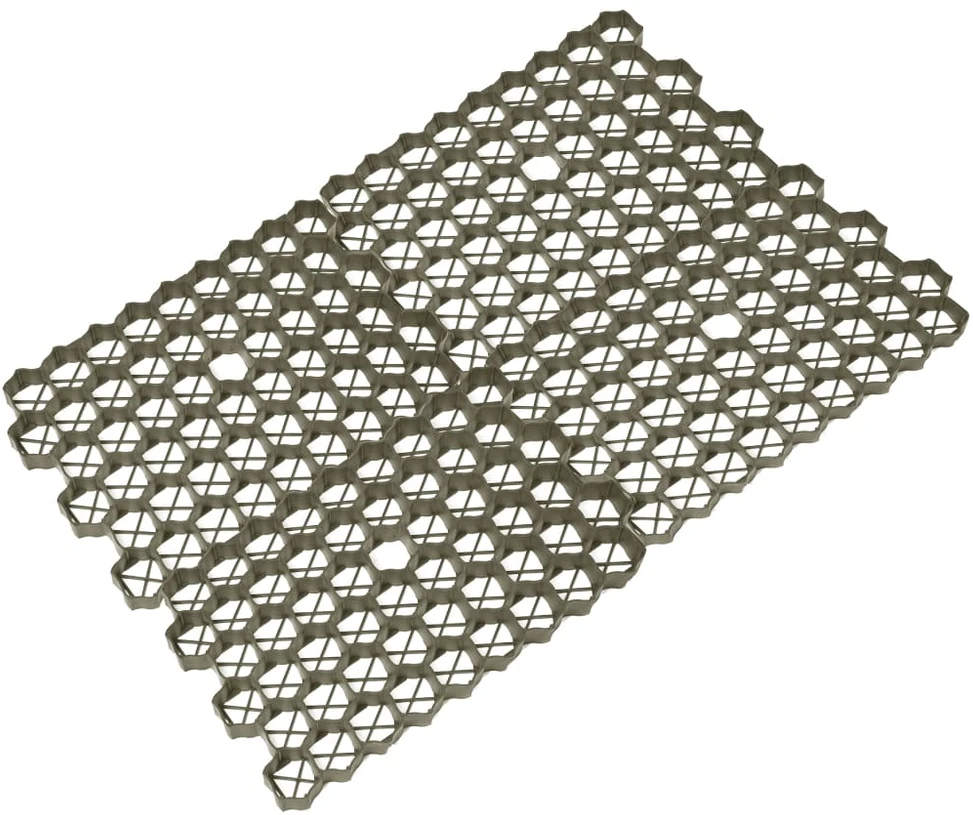 Žolės-vejos koriai, 16vnt., žali, 60x40x3cm, plastikas