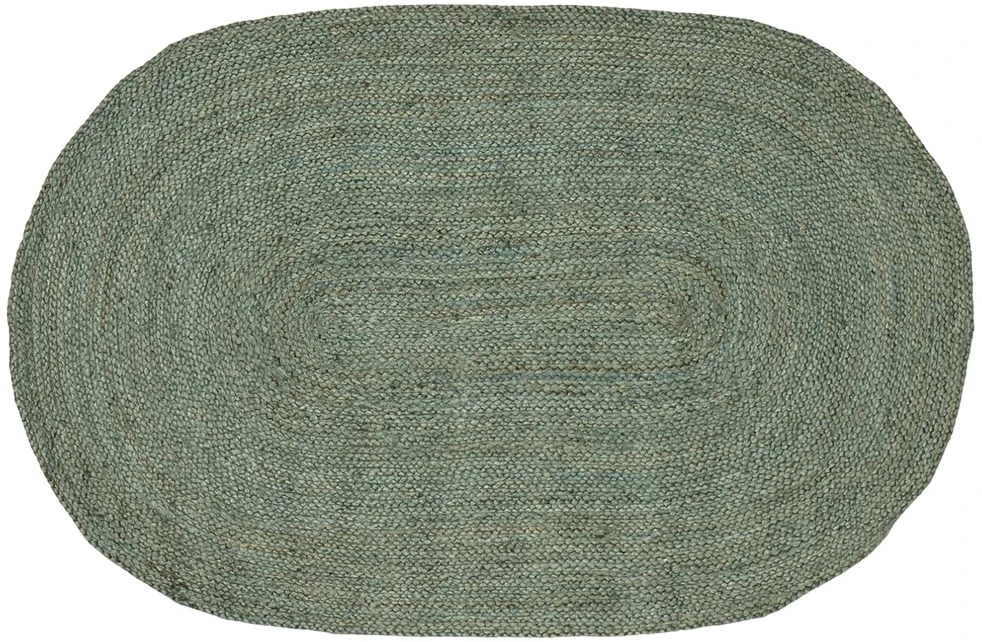 Zoninės kiliminės dangos Alyvuogių žalia 100 x 152 cm Džiutas