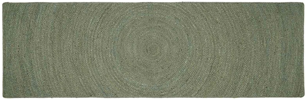 Zoninės kiliminės dangos Alyvuogių žalia 80 x 250 cm Džiutas