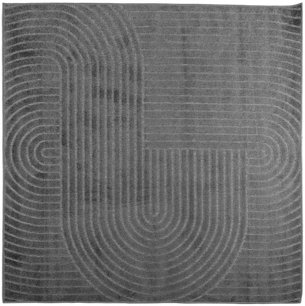 us ir lauko kilimas PALMERAS Antracitas 200 x 200 cm