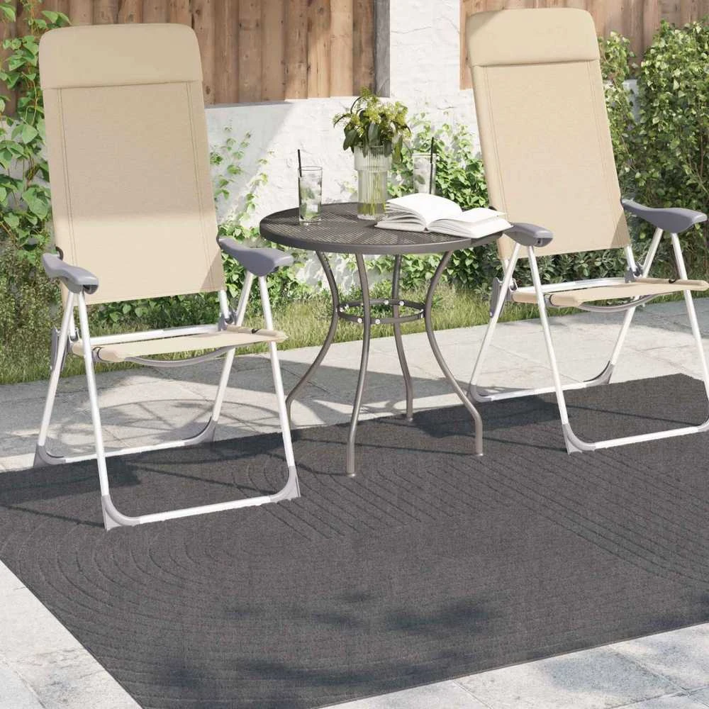 us ir lauko kilimas PALMERAS Antracitas 230 x 160 cm