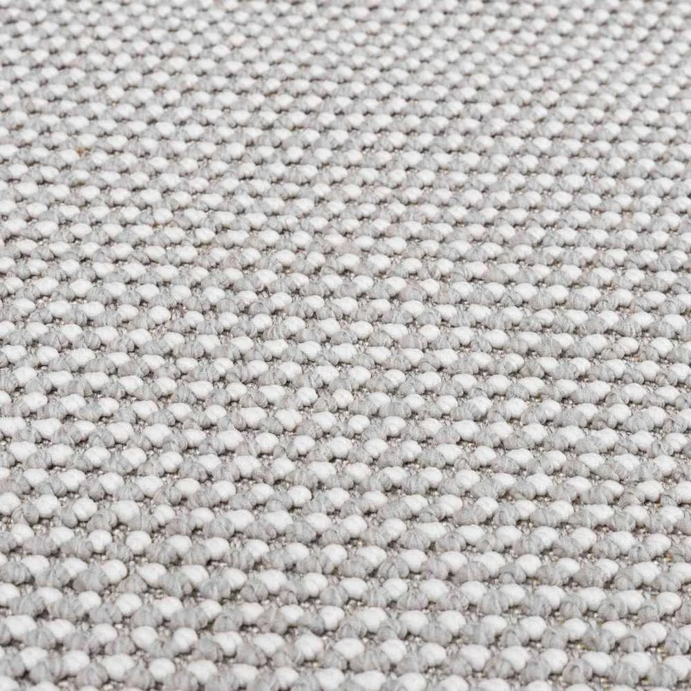 Vidinis kilimas LUGO Kremas ir pilka 200 x 200 cm Poliesteris