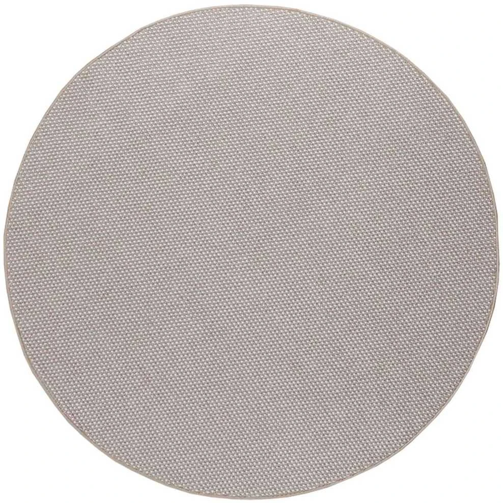 Vidinis kilimas LUGO Kremas ir Taupe Ø 160 CM Poliesteris