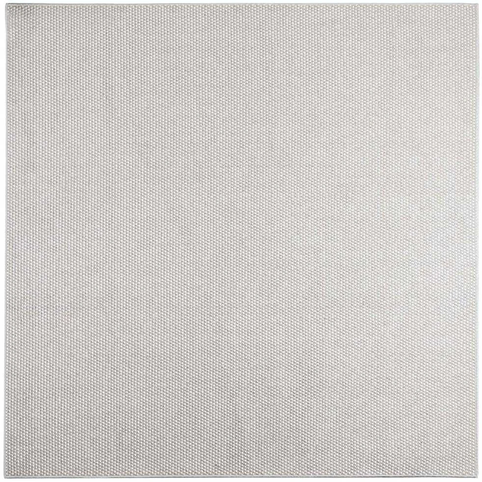 Vidinis kilimas LUGO Kremas ir pilka 120 x 120 cm Poliesteris