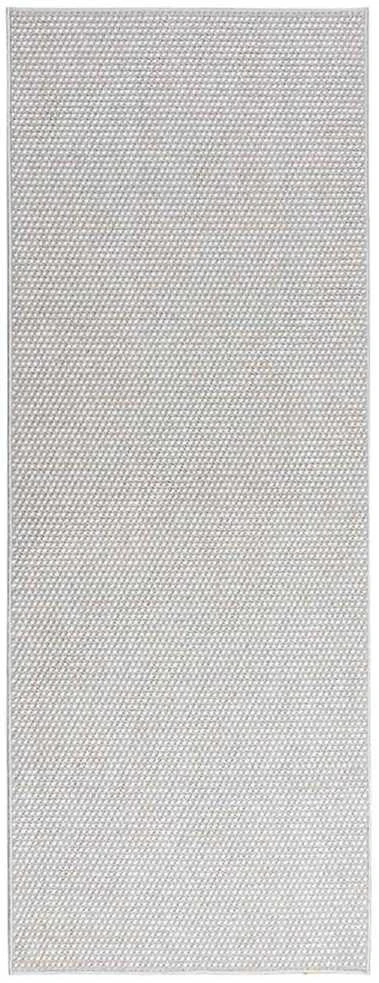 Vidinis kilimas LUGO Kremas ir pilka 80 x 200 cm Poliesteris