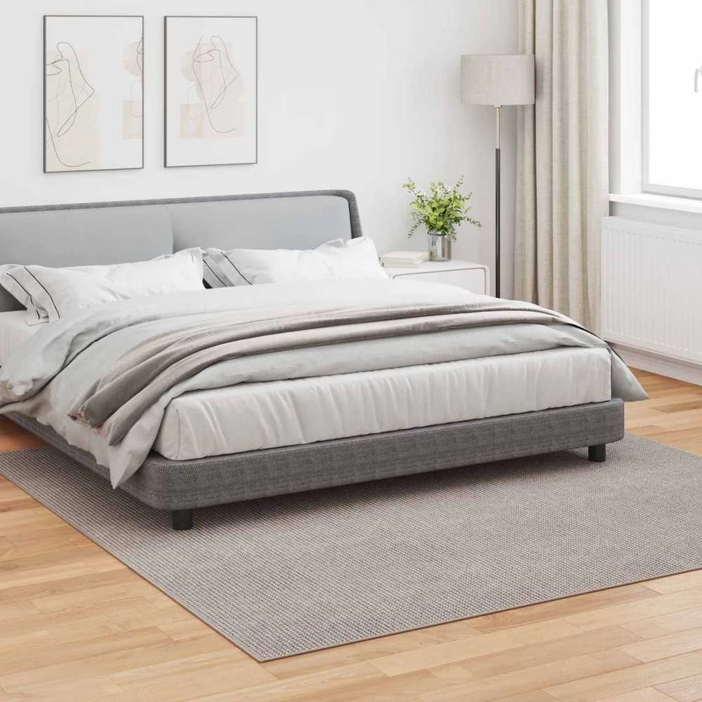 Vidinis kilimas LUGO Kremas ir Taupe 240 x 240 cm Poliesteris