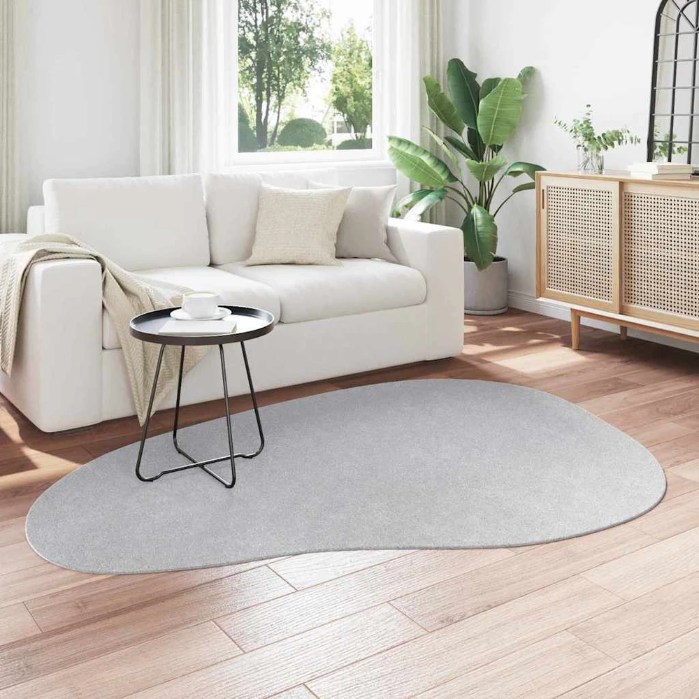 Kilimas HUARTE Pilka 140 x 200 cm Poliesteris