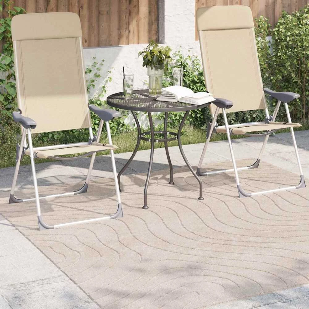 us ir lauko kilimas PALMERAS Smėlio 120 x 120 cm