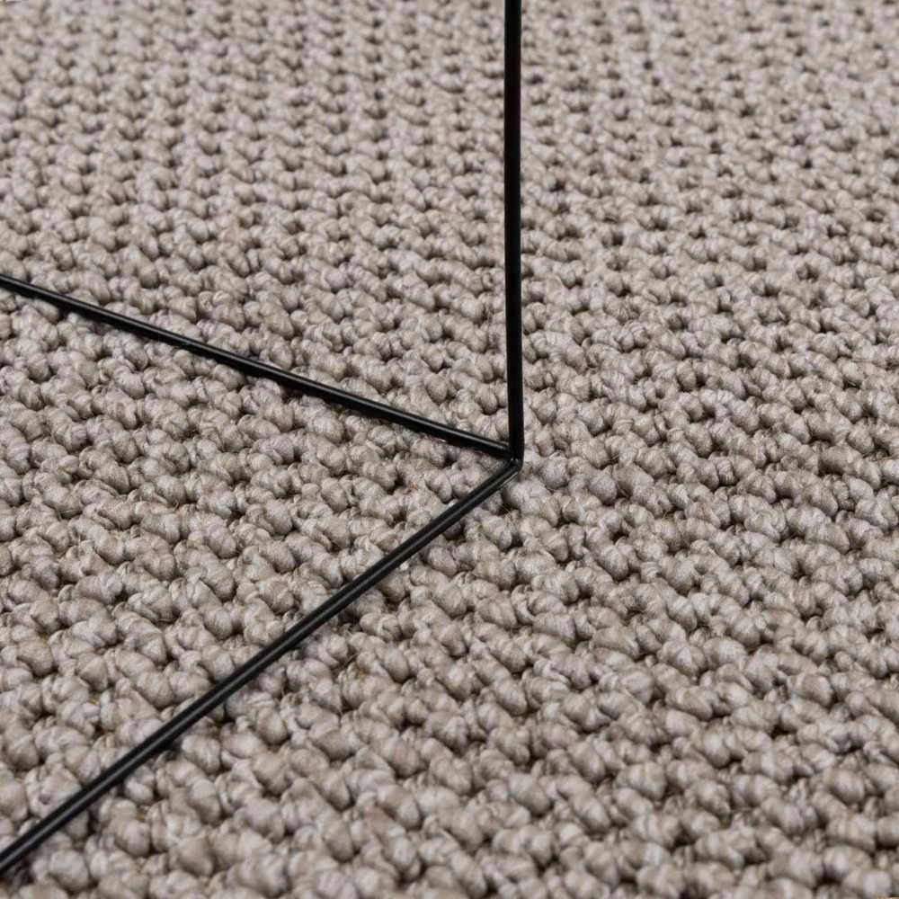 Vidinis kilimas LUGO Taupe 200 x 280 cm Poliesteris