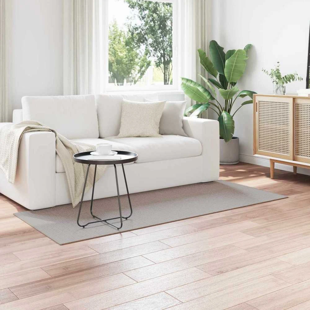 Vidinis kilimas LUGO Kremas ir Taupe 200 x 80 cm Poliesteris