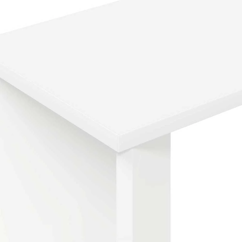Žurnalinis staliukas Balta 35 x 25 x 50 cm Apdirbta mediena
