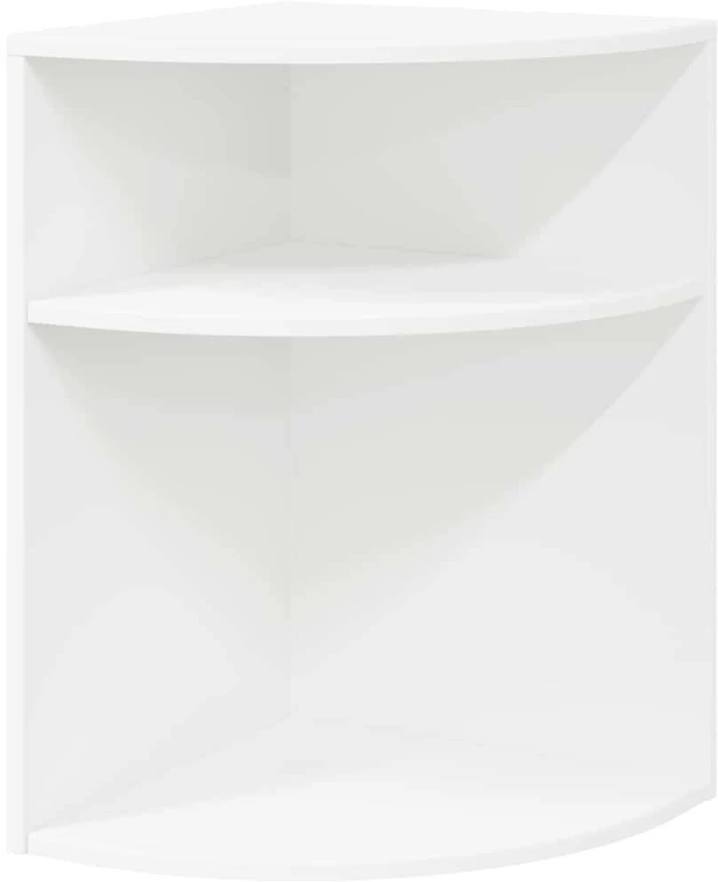 Žurnalinis staliukas 39,7 x 39,7 x 60 cm Apdirbta mediena Balta