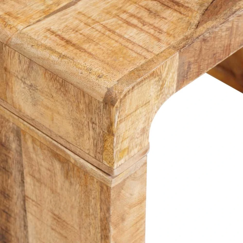 Žurnalinis staliukas Ruda 60 x 35 x 46 cm Kietas mango medis